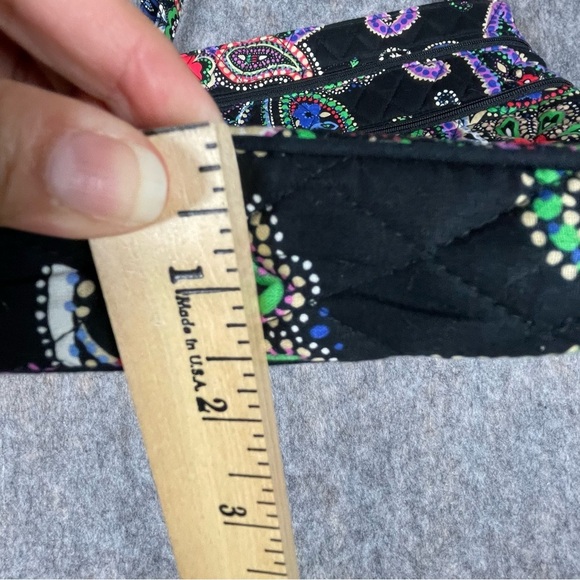 Vera Bradley Crossbody Bag Hipster Kiev Paisley Floral Adjustable Strap Pockets - Picture 13 of 16